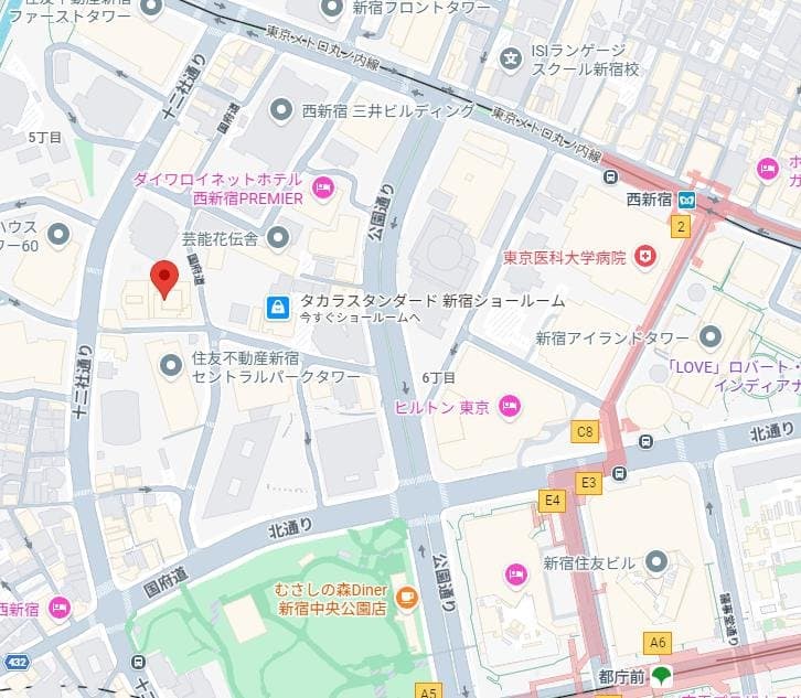 西新宿駅徒歩7分 アイ・タウン スケルトン物件 サムネイル3